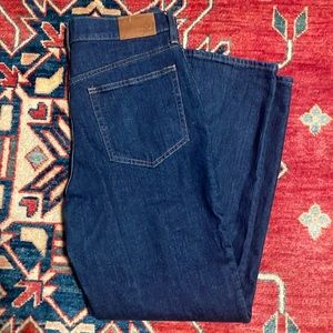 J Crew High-rise '90s classic straight-fit jean in Rinse wash